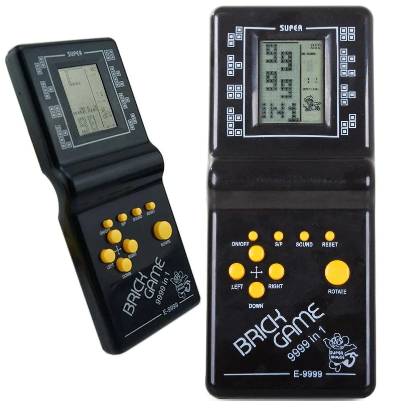 Retro Handheld Spielkonsole 9999 Spiele 90er Nostalgie Brick Game