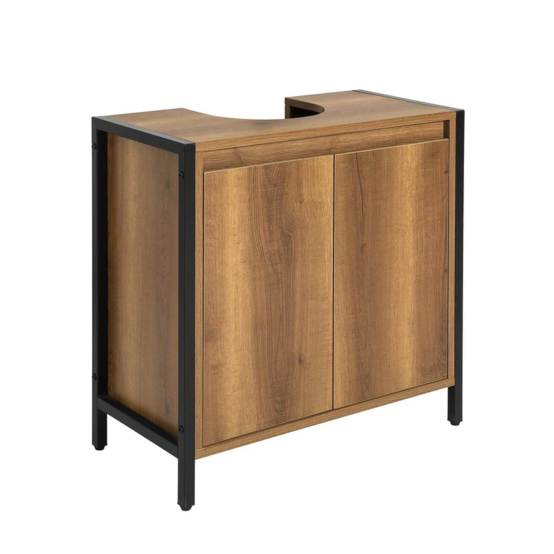 Waschbeckenunterschrank | Badezimmerschrank | Waschtisch | BZR63-PF