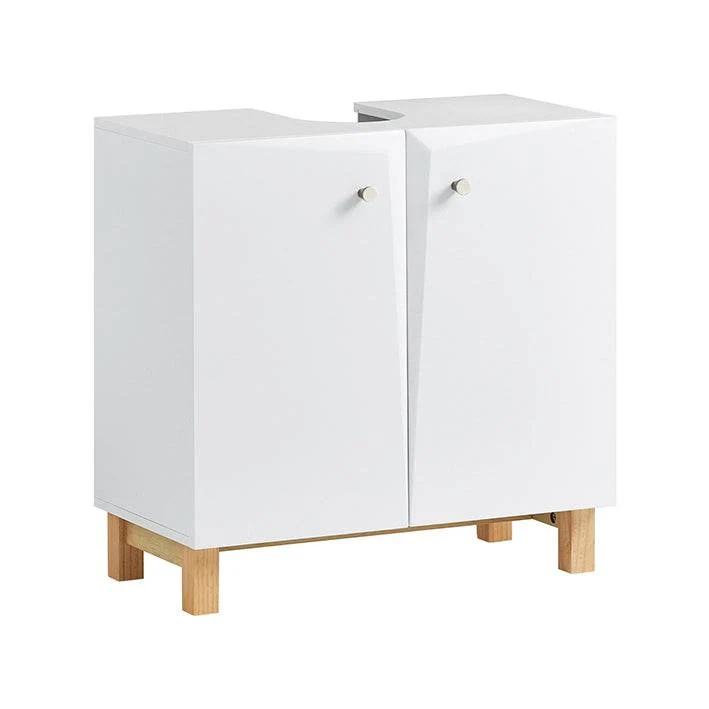 Waschbeckenunterschrank | Badschrank | Waschtisch | Unterschrank Weiss BZR92-W