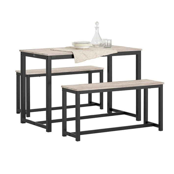 3-teilig Essgruppe | Sitzgruppe | Küchentisch-Set | OGT25-HN