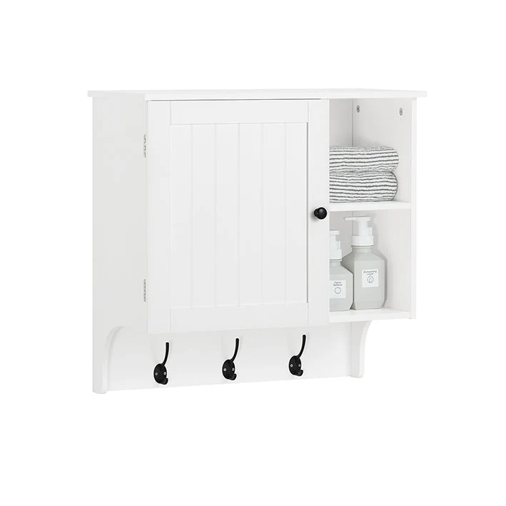 Hängeschrank | Badschrank | Medizinschrank | Wandschrank | Weiss BZR103-W