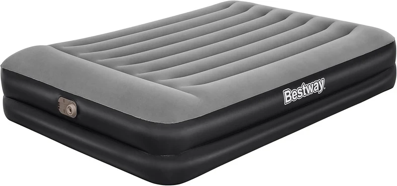 Bestway Premium Plus Luftbett 203x152x46 cm mit integrierter Elektropumpe
