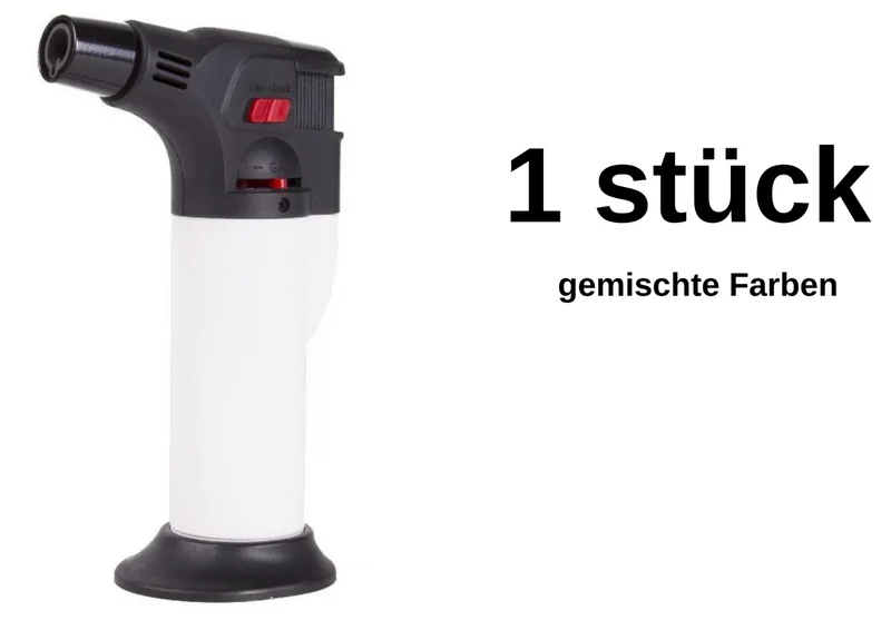 Flambierer Küchenbrenner Gasbrenner – Grill & BBQ Anzünder mit Sturmflamme