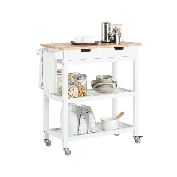 Küchenwagen | Sideboard | Servierwagen Weiss