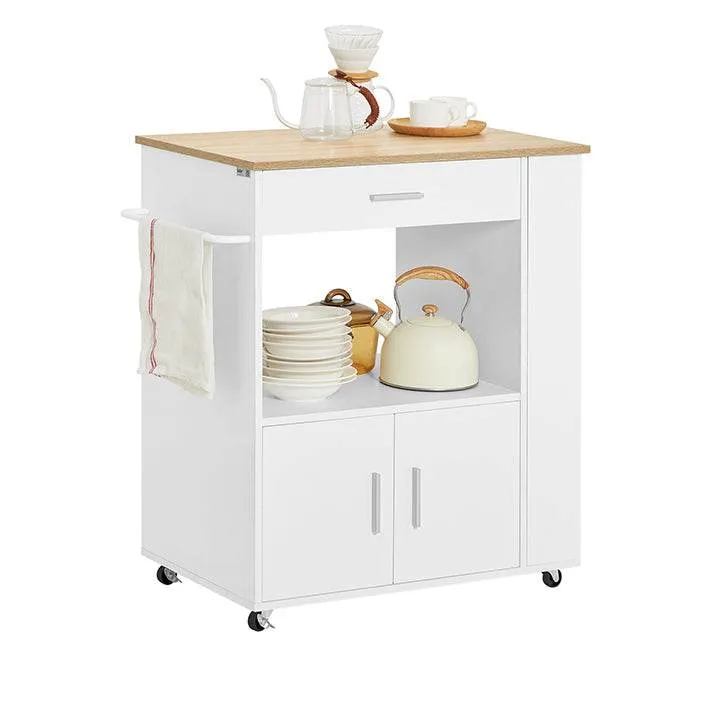 Küchenwagen | Sideboard | Servierwagen | Kücheninsel | Weiss