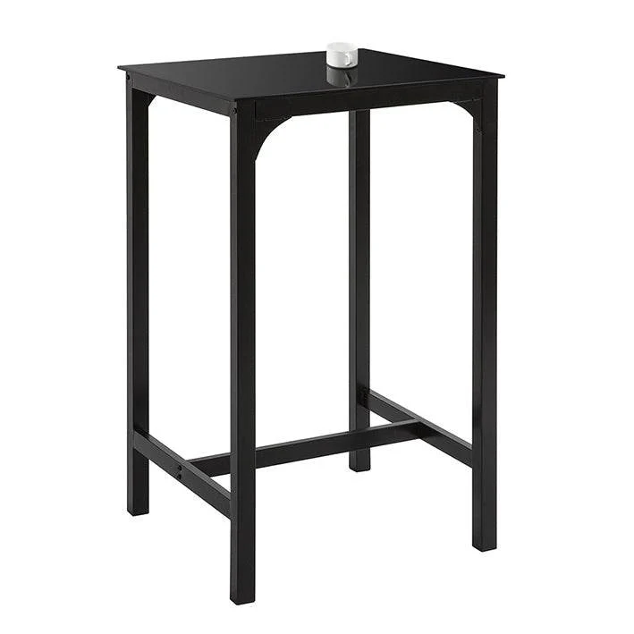 Bartisch | Stehtisch | Küchentisch | Gartentisch | Schwarz