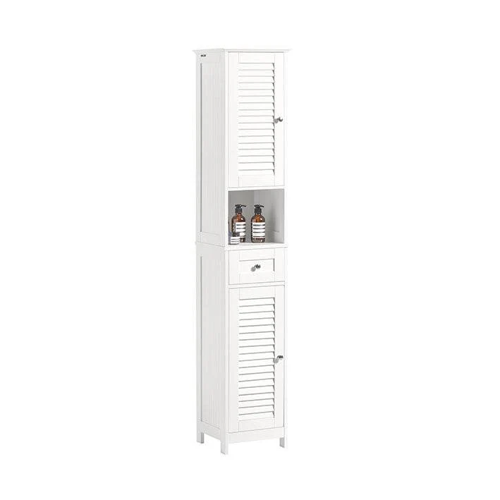 Bad Hochschrank | Badschrank | Badregal Weiss