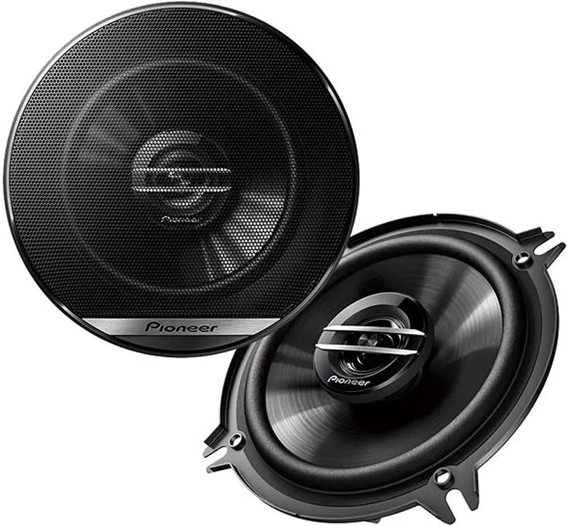 Pioneer TS-G1330F 13 cm 3-Wege Koaxiallautsprecher Set – 250 W Max. Auto Lautsprecher mit kraftvollem Klang BBT2026