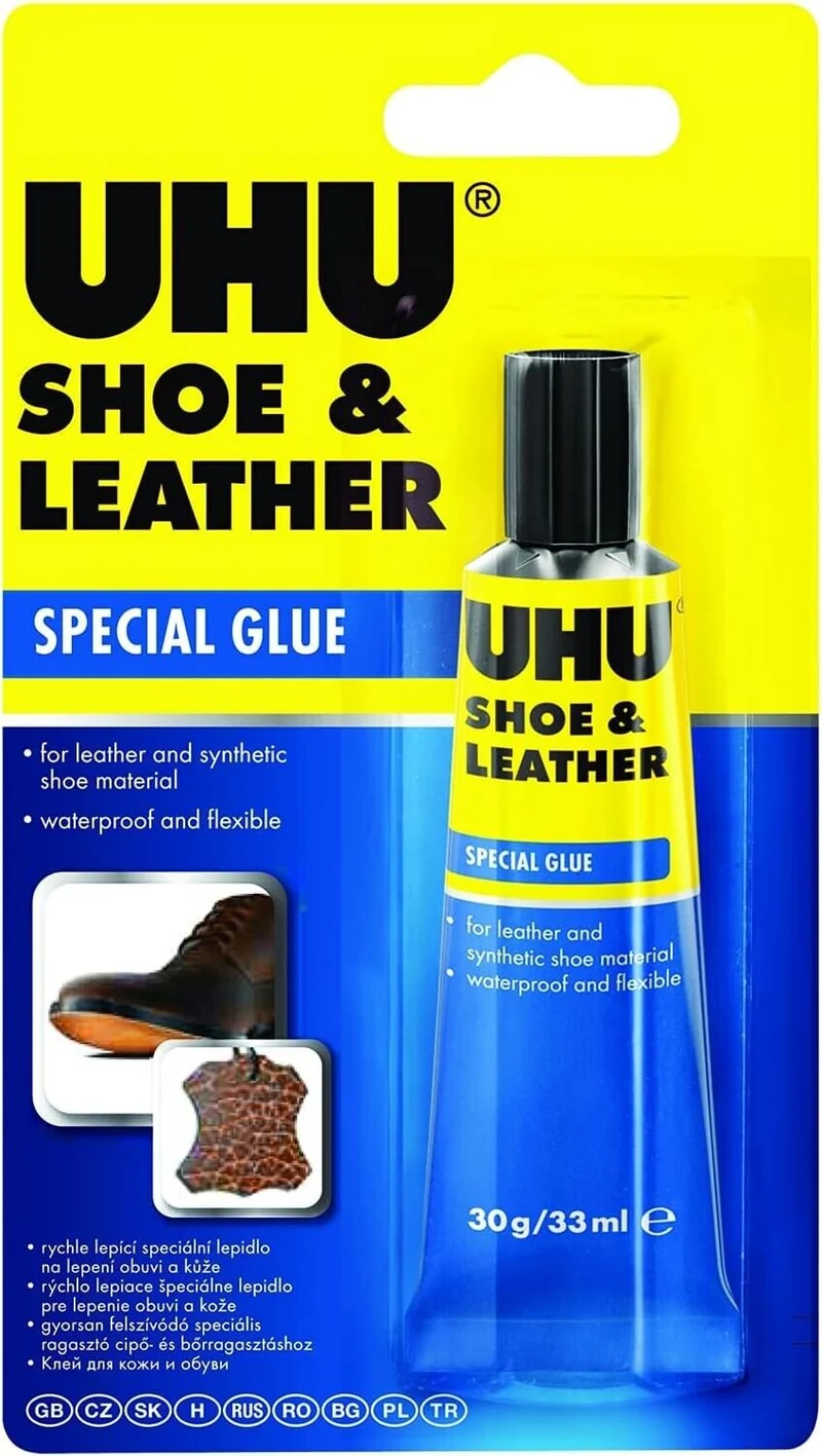 UHU SCHUH & LEDER Kleber 30g Tube Spezialkleber Lederkleber Schuhkleber neu