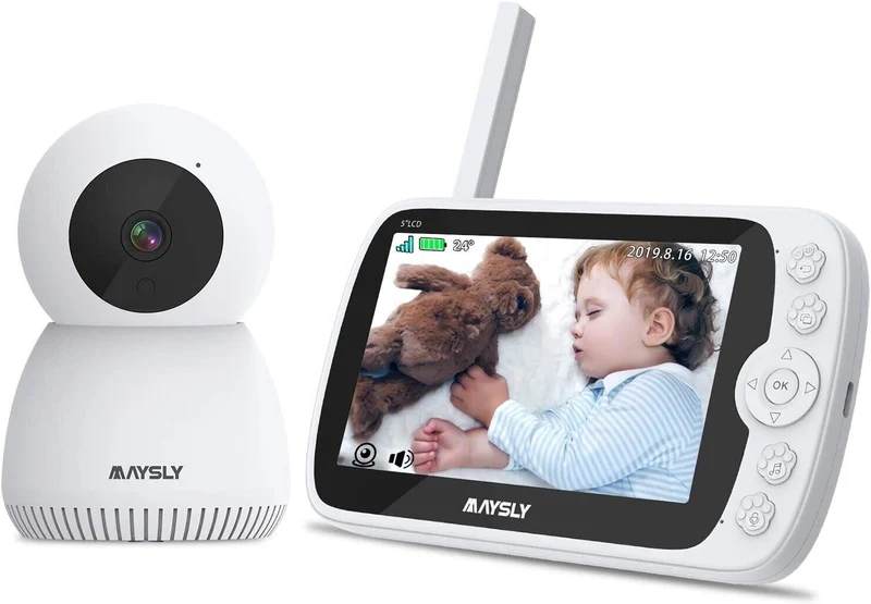 Digitales Babyphone Babyfone Mit Wlan 1080p Kamera Nachtsicht Reichweite