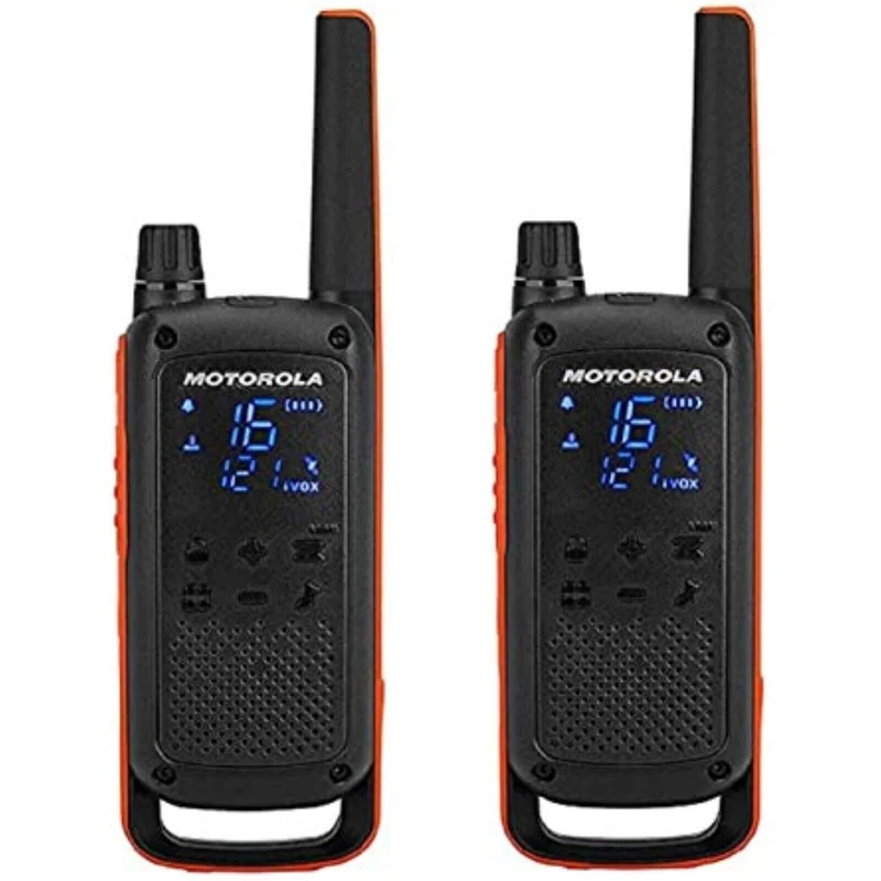 Motorola Talkabout T82 PMR Funkgeräte Duo Set – Lizenzfrei, Reichweite bis 10km