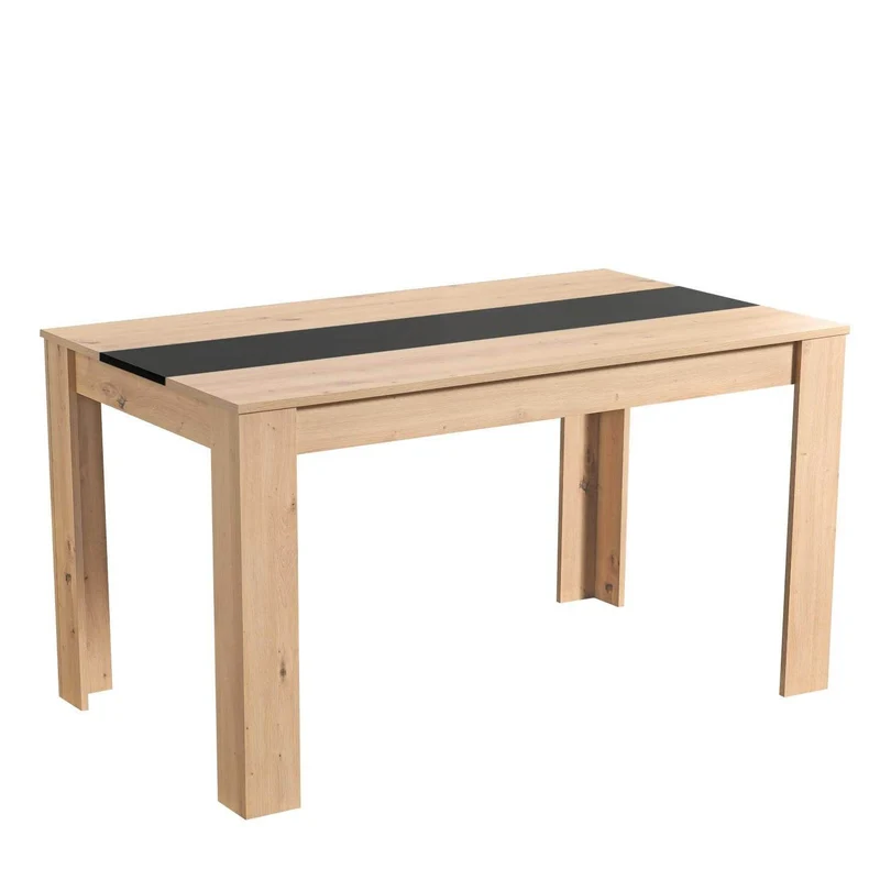 Esszimmertisch Holztisch 135x80 cm Massiv Natur