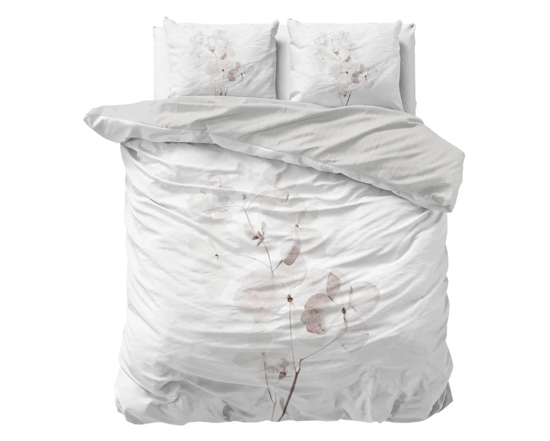 Bettbezug Dira Weiss 140 x 220 cm