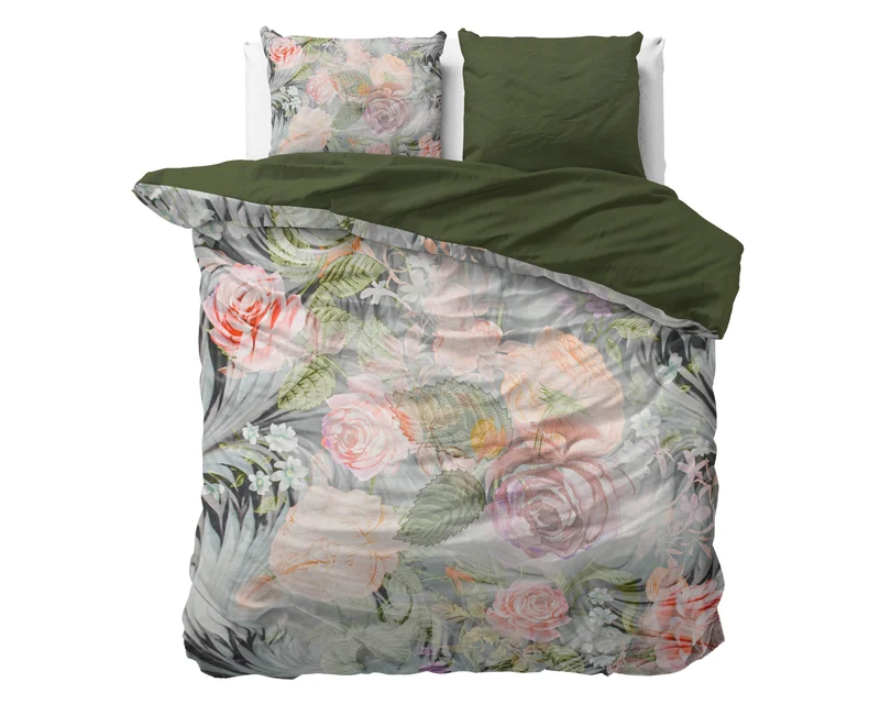 Bettbezug Mystery Flower White 200 x 220 cm