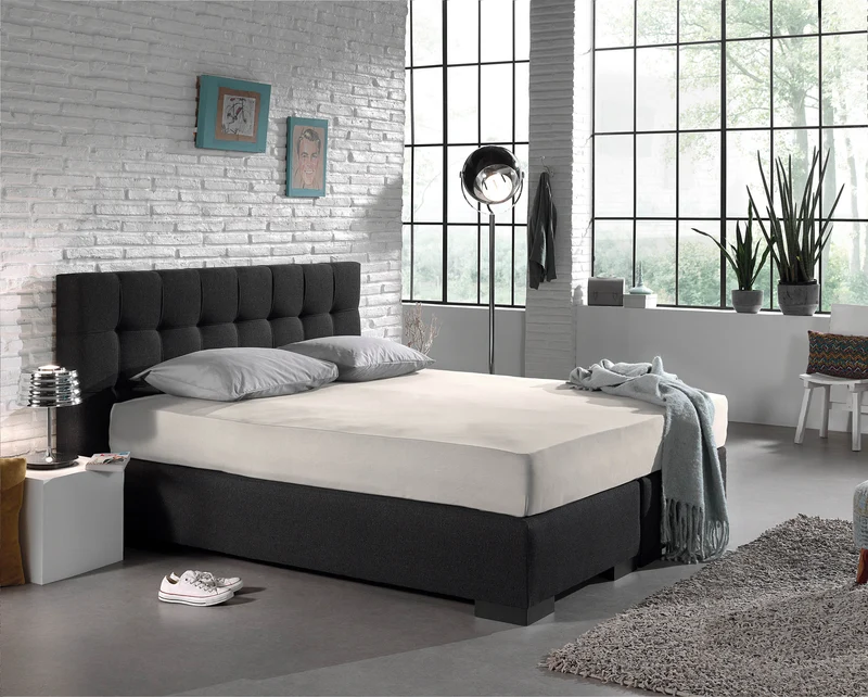 Einzel Jersey 135 gr. Spannbettlaken Creme 80/100 x 200 cm