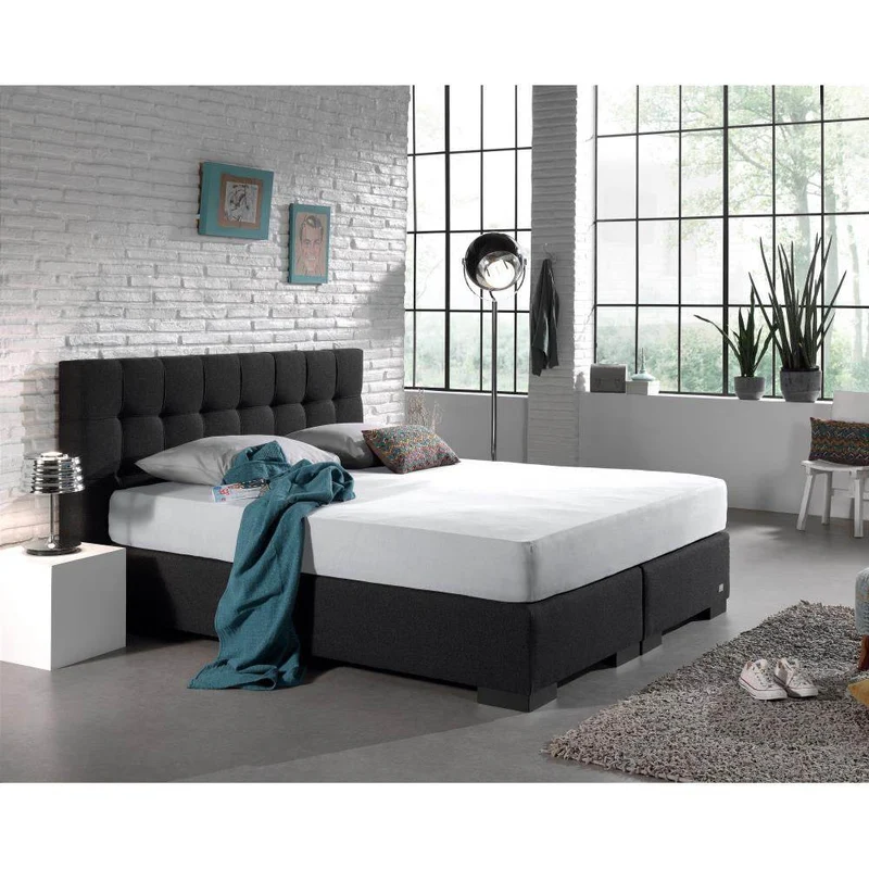 Doppelt Jersey 220 gr. Spannbettlaken Weiss 190/200 x 220/230 cm