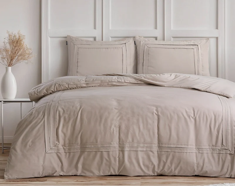 Bettbezug Tailored Taupe 140 x 200/220 cm