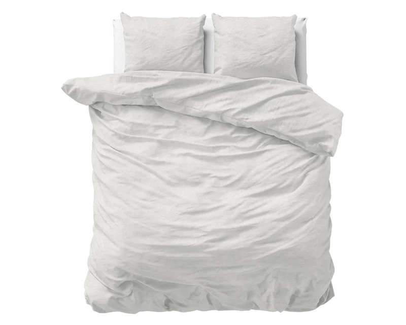 Uni Bettbezug 240x200/220 cm Weiss