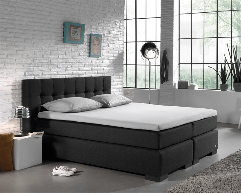 Split Topper Jersey Spannbettlaken Weiss 200 x 220 cm
