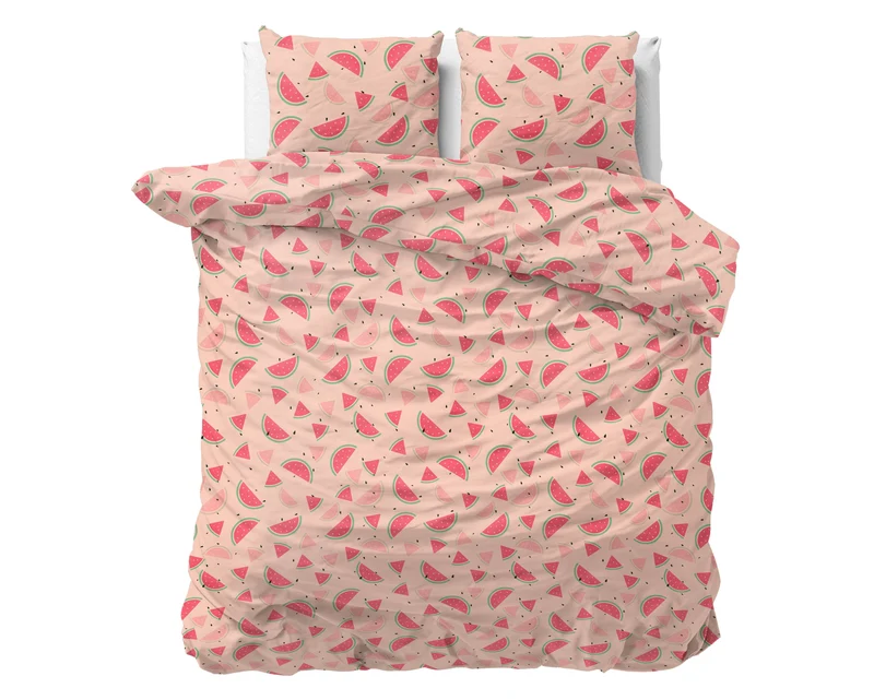Bettbezug Sweet Watermelon rosa 240 x 220 cm