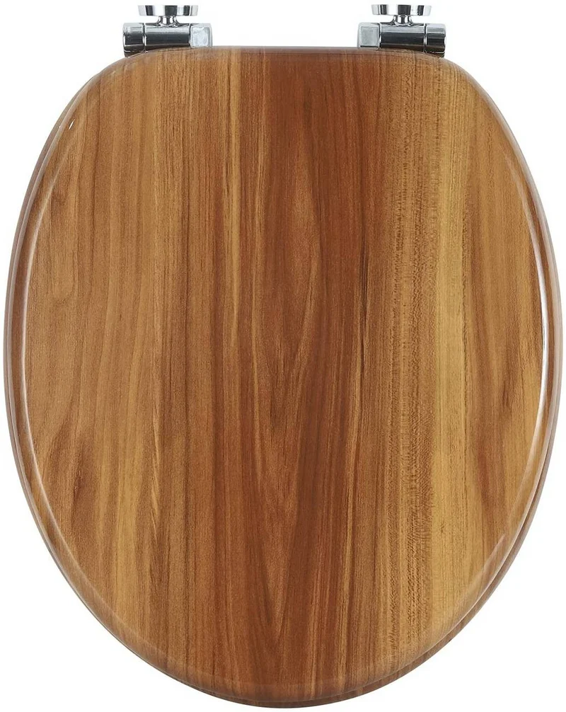 WC-Sitz MDF mit Absenkautomatik Softclose Scharnier Buche