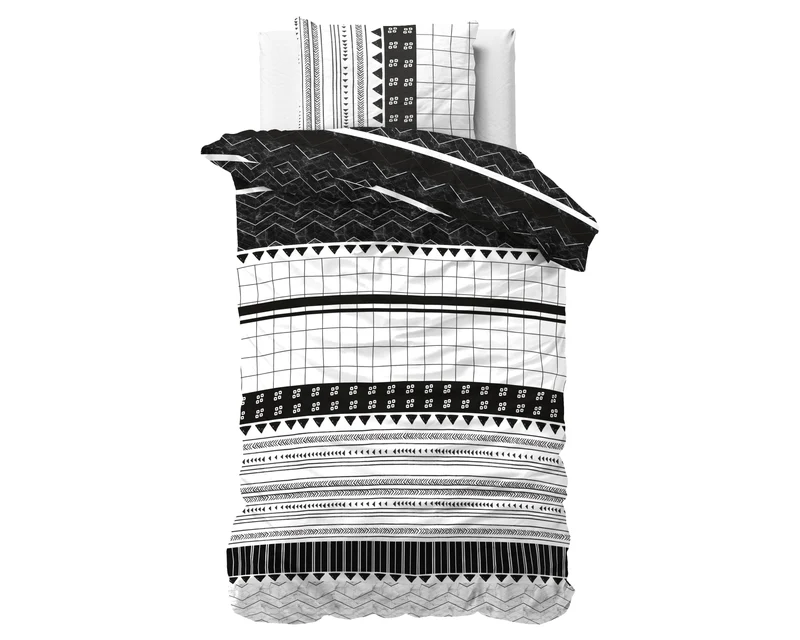 Bettbezug Artic Stripe Weiss 140 x 220 cm