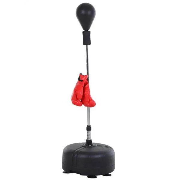 Punchingball Set Boxen Training Set Standboxsack mit Handschuhe höhenverstellbar