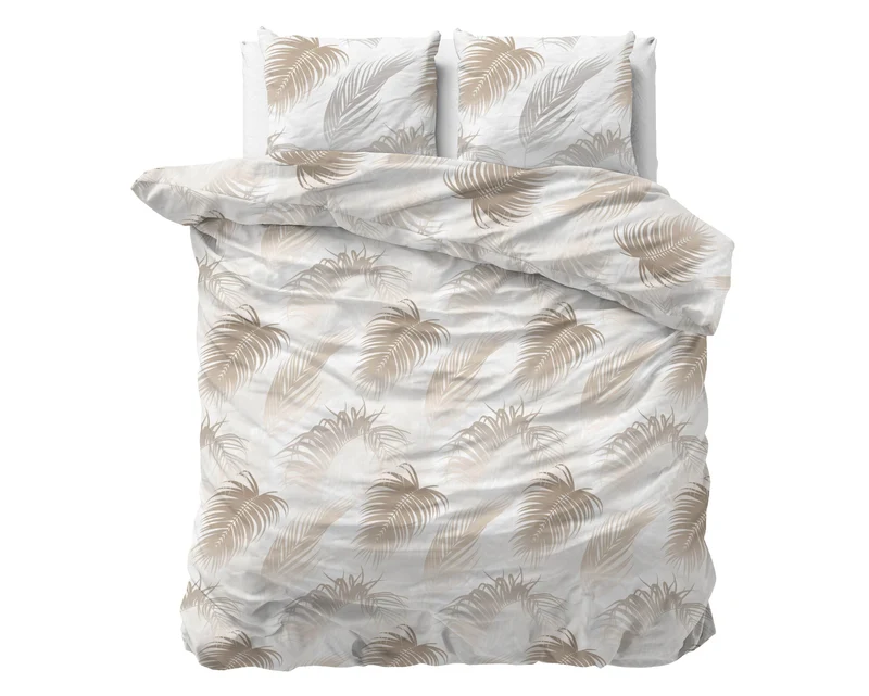 Bettbezug Jayda Taupe 200 x 220 cm