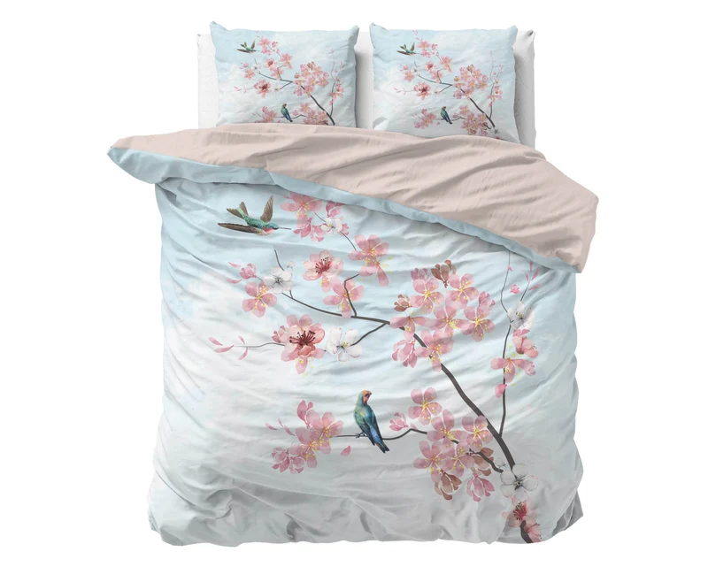 Bettbezug Layla blau 140 x 220 cm