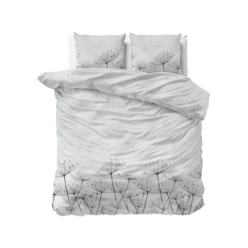Bettbezug Flanel Jaelyn Grey 240 x 220 cm