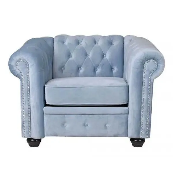 SAMT CHESTERFIELD ARMLEHNSESSEL CLUBSESSEL LOUNGESESSEL VINTAGE