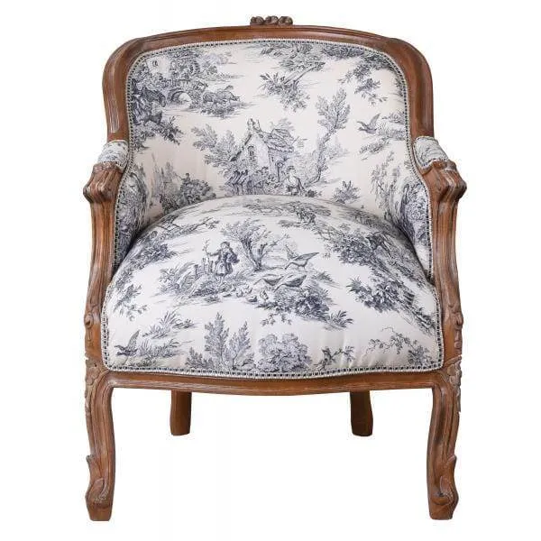 Ohrensessel „Château des Versailles“ Louis XV Barock