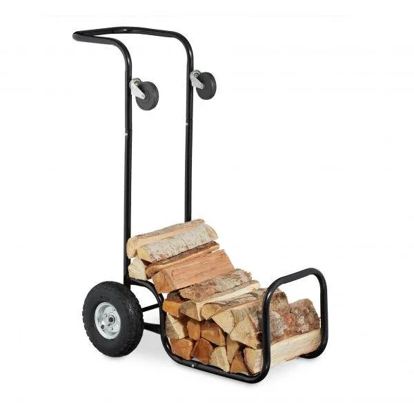Kaminholzwagen 2in1 Holztransportwagen