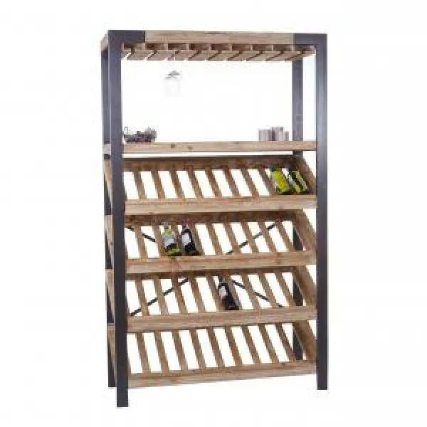 Weinregal Flaschenregal Flaschenhalter Barschrank Weinständer für 40 Flaschen