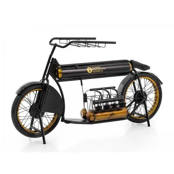 Barregal Bombay Car Unikat schwarz Gold Vintage Style