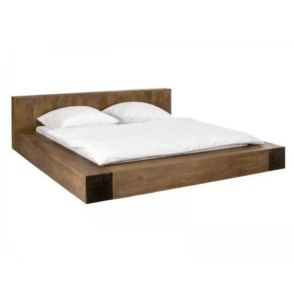Holzbett Dunas aus Mangoholz 180x200 cm