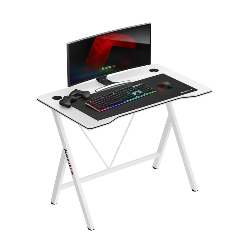 Huzaro Hero 1.4 Weißer Gaming-Schreibtisch