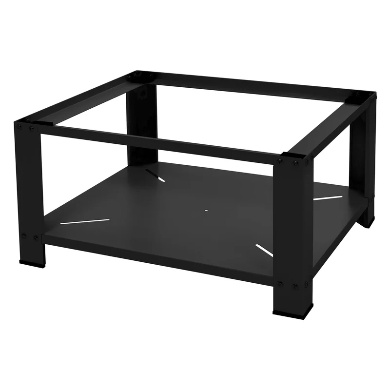ML-Design | Waschmaschinen Untergestell mit Ablage 63x54x32 cm aus Stahl, Unterschrank