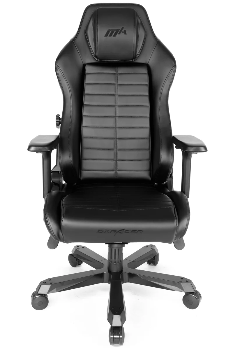 DXRacer Büro- & Gaming Stuhl, Master Serie, schwarz, Kunstleder / B-Ware