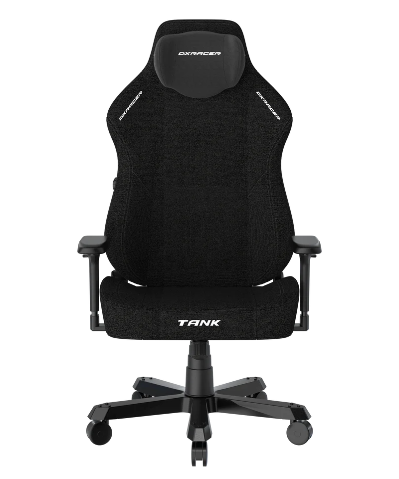 DXRacer XXL Büro- & Gaming Stuhl, TANK Serie-TK, 180 kg, Schwarz, Stoff / B-Ware