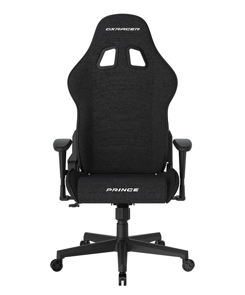 DXRacer Büro- & Gaming Stuhl, PRINCE Serie, wasserabweisender Stoff, schwarz