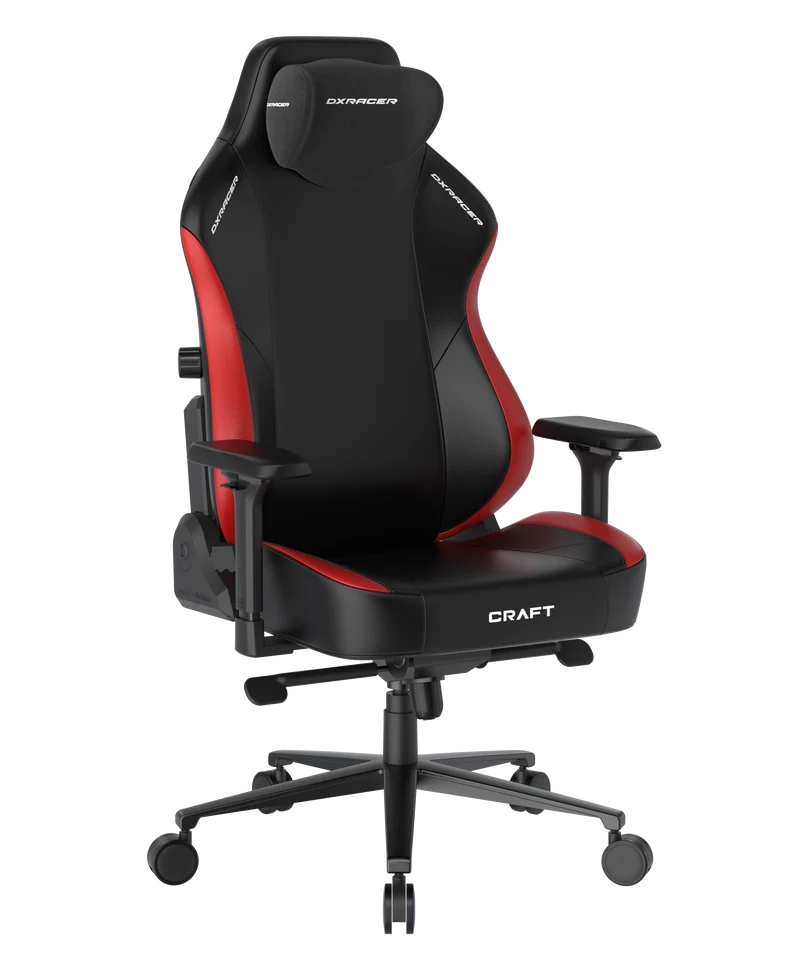 DXRacer Büro- & Gaming Stuhl, Craft Serie XL, Kunstleder, schwarz-rot / B-Ware UVP 579€