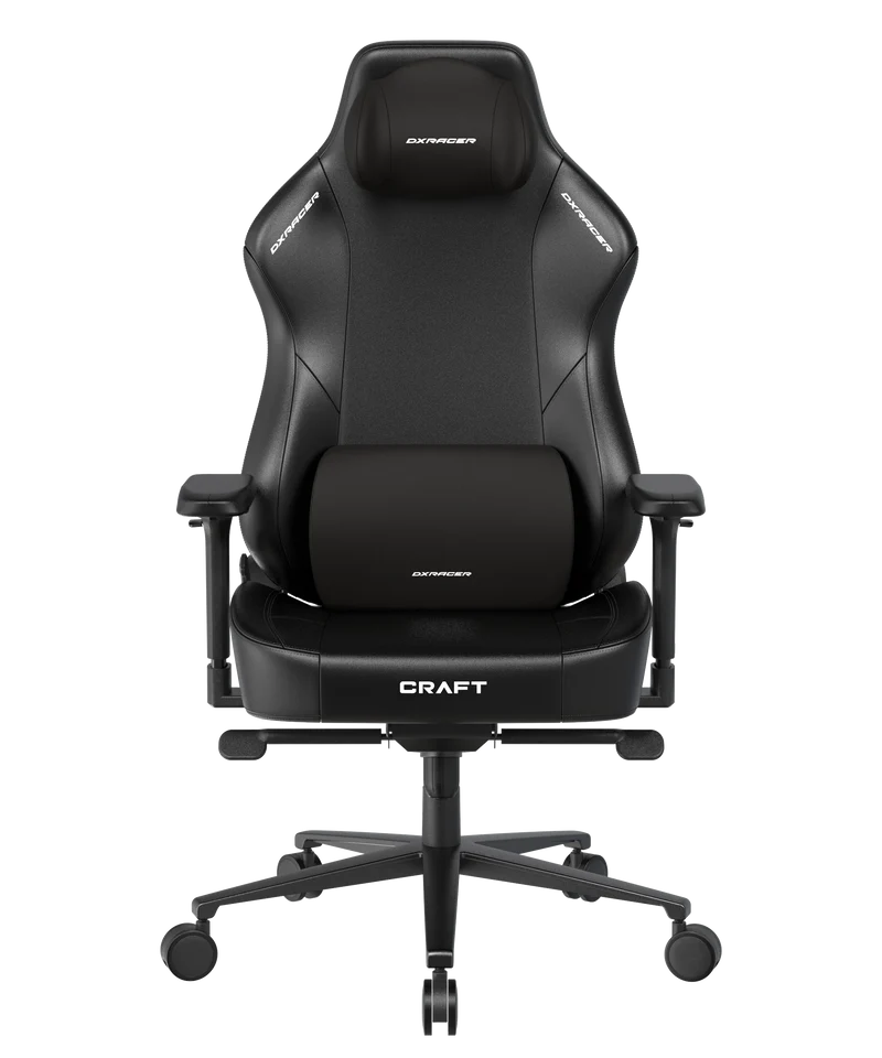 DXRacer Büro- & Gaming Stuhl, Craft Serie XL, Kunstleder, Schwarz