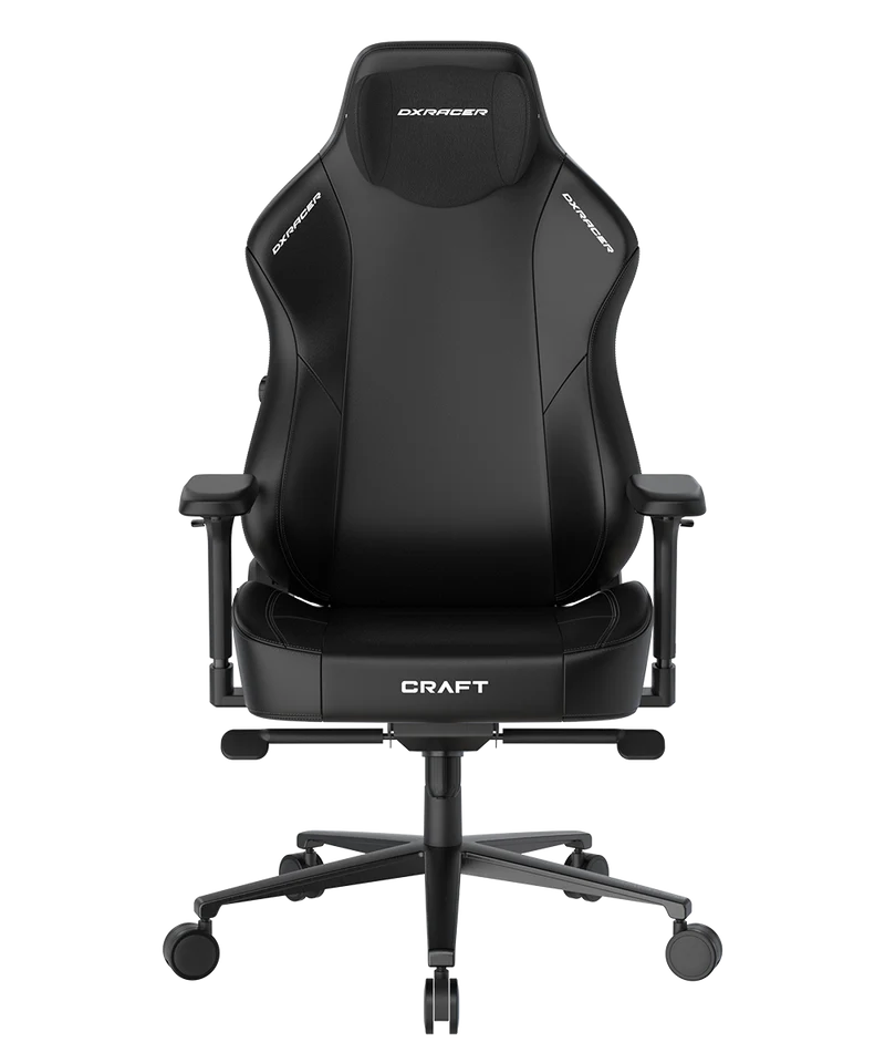 DXRacer Büro- & Gaming Stuhl, Craft Serie, Kunstleder, Schwarz