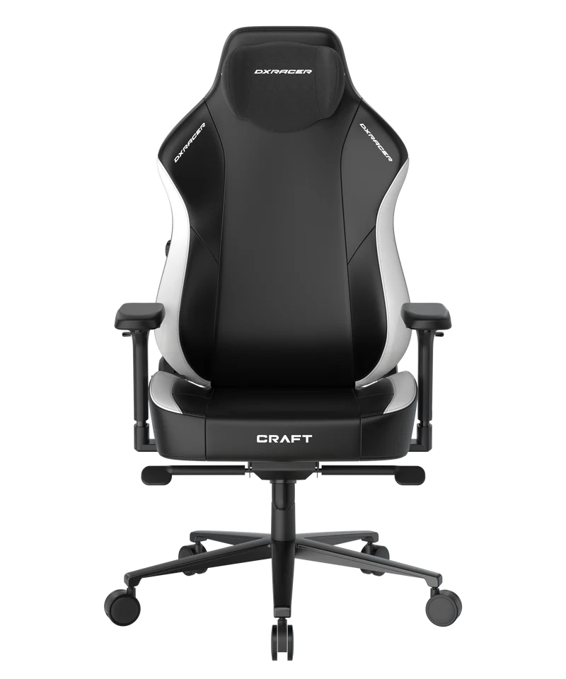 DXRacer Büro- & Gaming Stuhl, Craft Serie, schwarz-weiß, Kunstleder / B-Ware UVP 549€