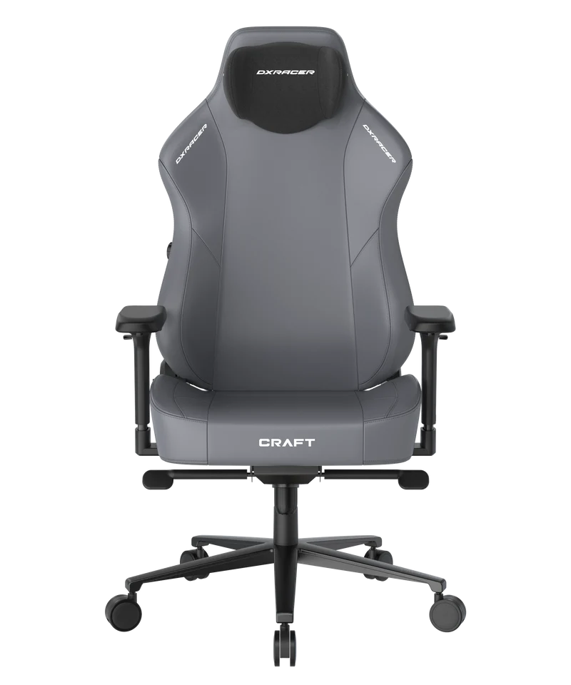 DXRacer Büro- & Gaming Stuhl, Craft Serie, grau, Kunstleder