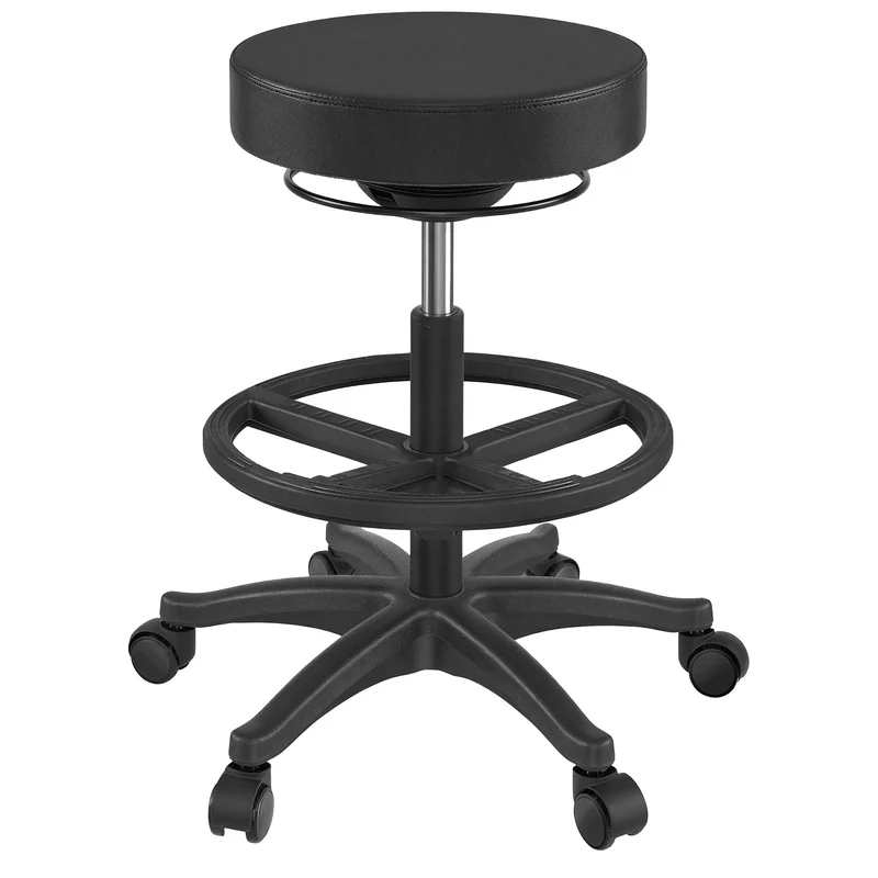 Bürohocker 59,5-81 cm schwarz