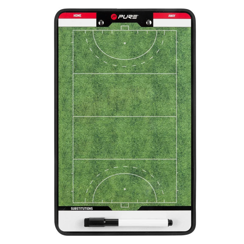 Taktiktafel Feldhockey 34,5x21,5 cm mit Zubehör Pure2Improve