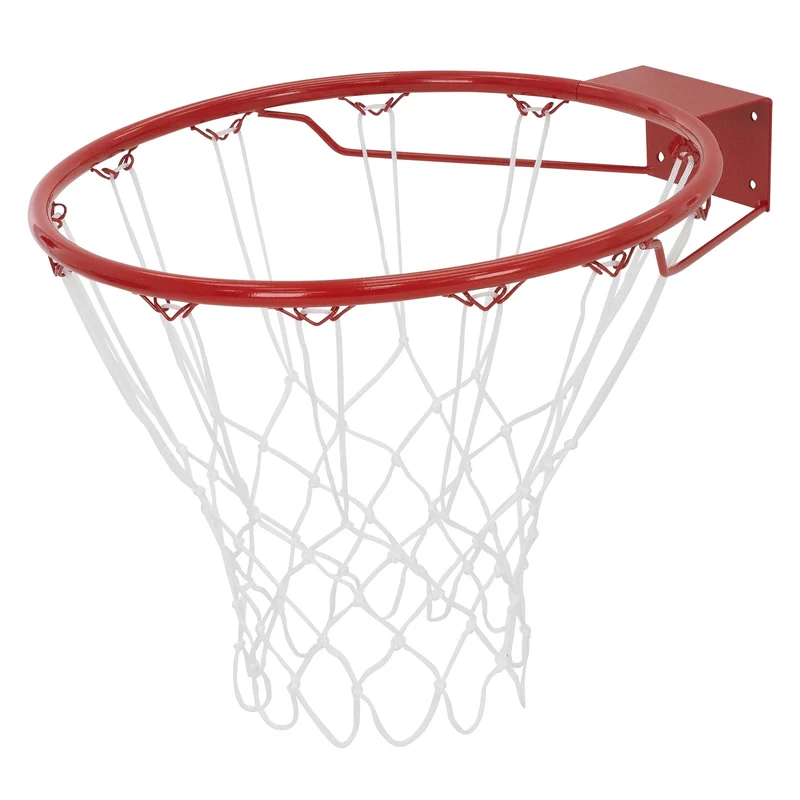 Basketballkorb mit Ring und Netz Ø 46,5cm aus Stahl und Nylon Pure2Improve