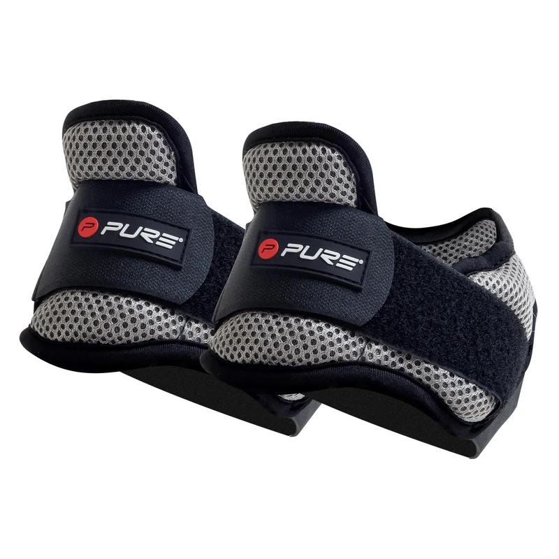 Schuhgewichte 2x0,75 kg Schwarz/Grau aus Polyester Pure2Improve